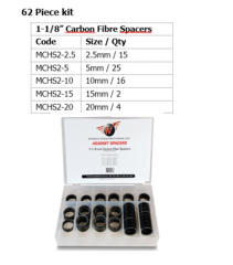 Carbon Fiber Headset Spacer Kit